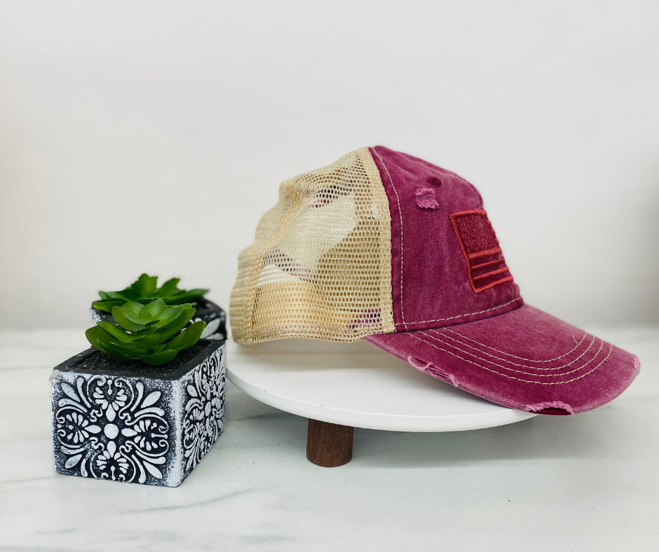 American Flag Hat