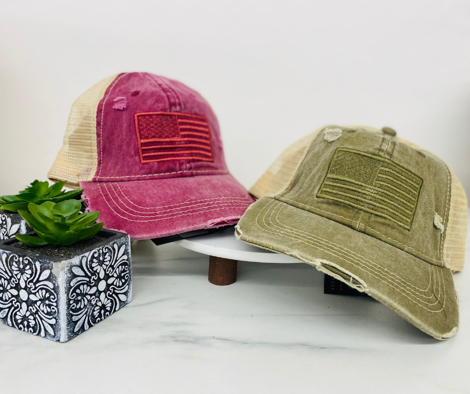 American Flag Hat