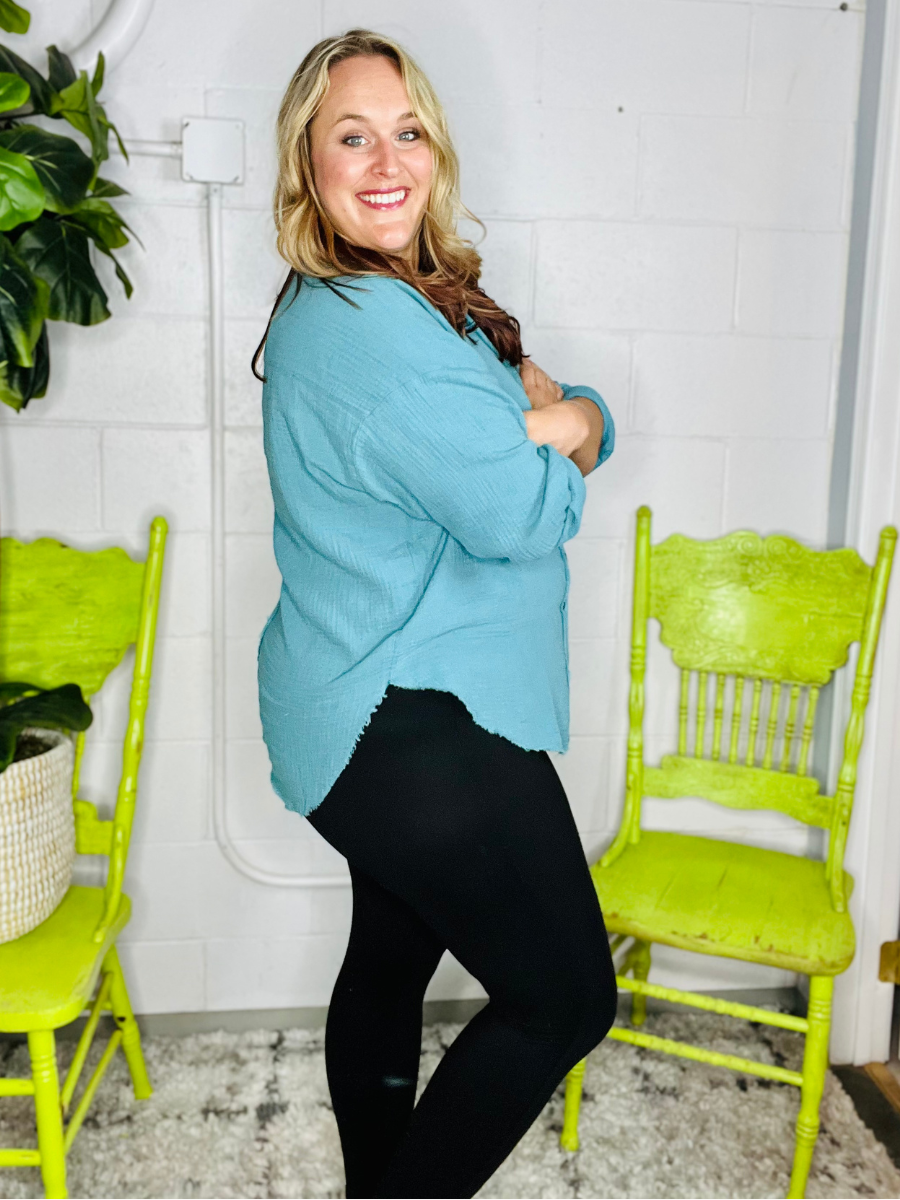 Black Out The Door Leggings - Holden Hearts