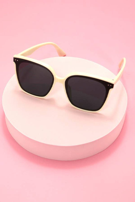 ACETATE SQUARE CATEYE SUNGLASSES SET | 40SG813-12 Pack