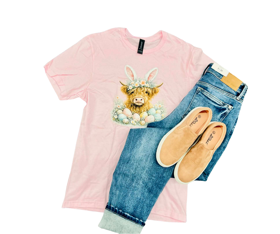 Easter Cow Tee