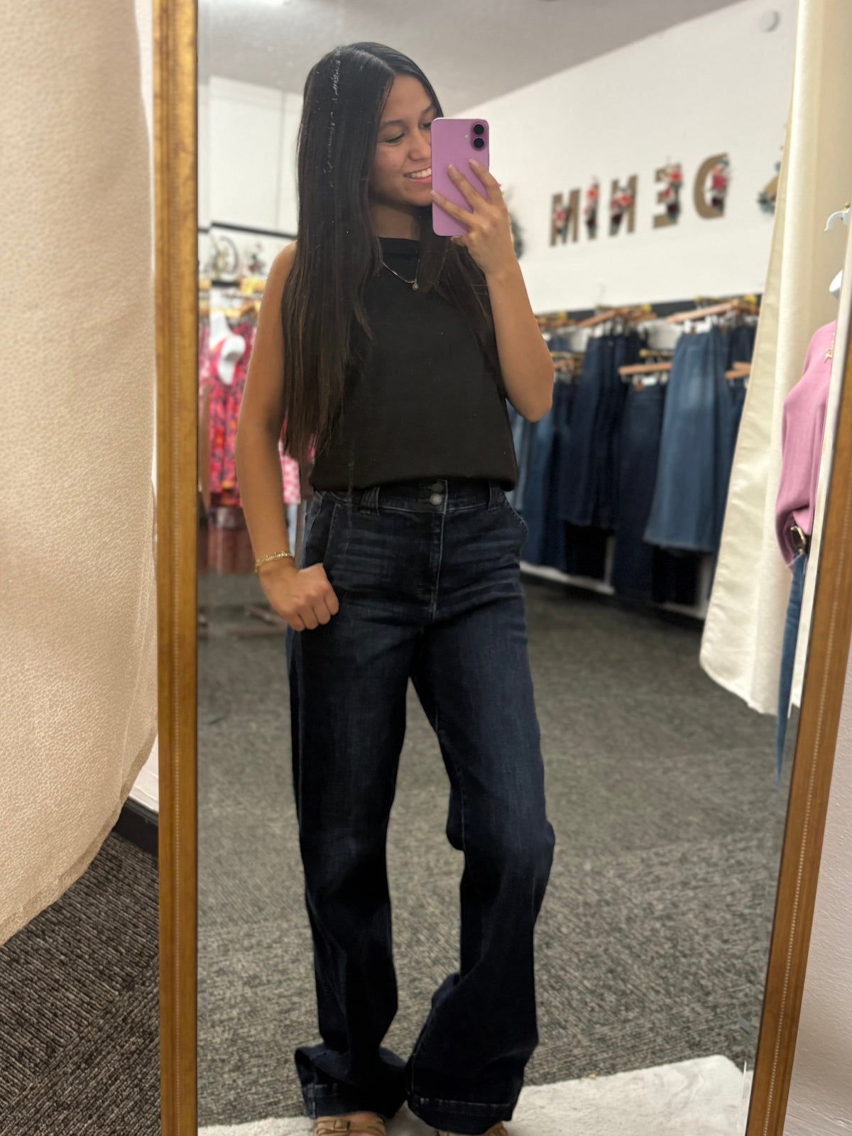 Down Town Darling Wide Leg Jeans