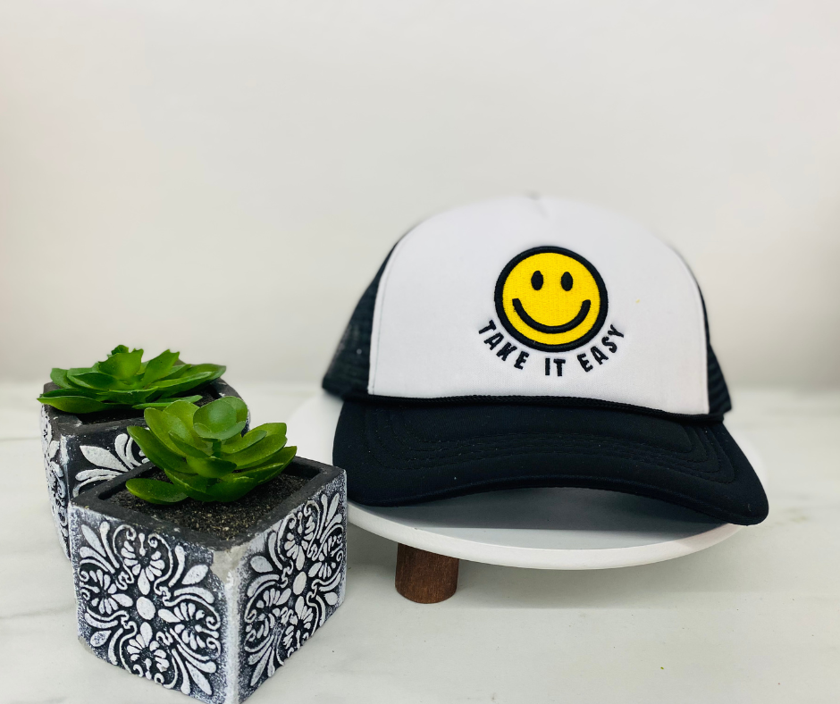 Take It Easy Smile Hat