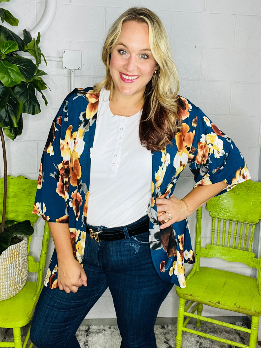 Brinley Button Top - Holden Hearts