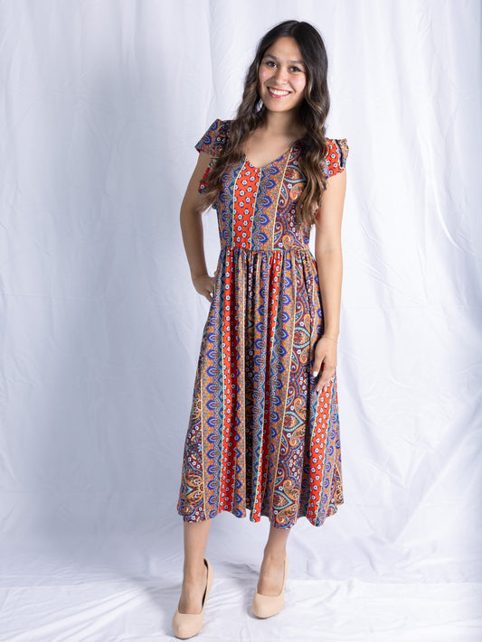 Prairie Paisley Dress