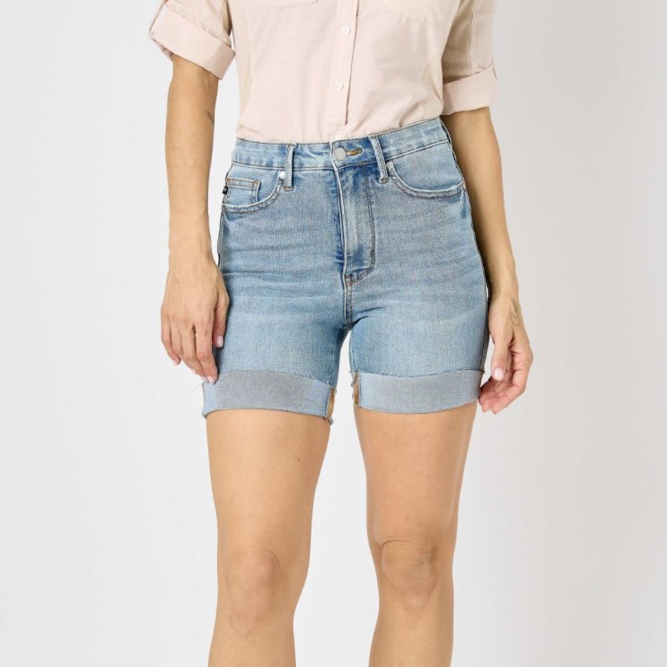 All Summer Long Midi Jean Shorts