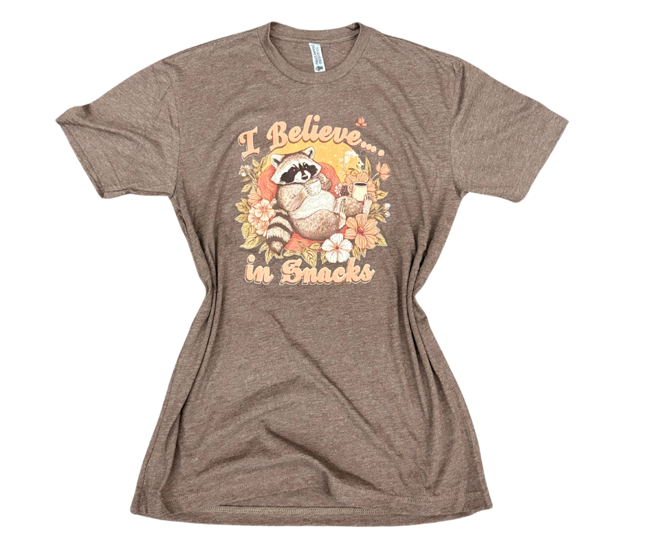 I Believe in Snacks Tee