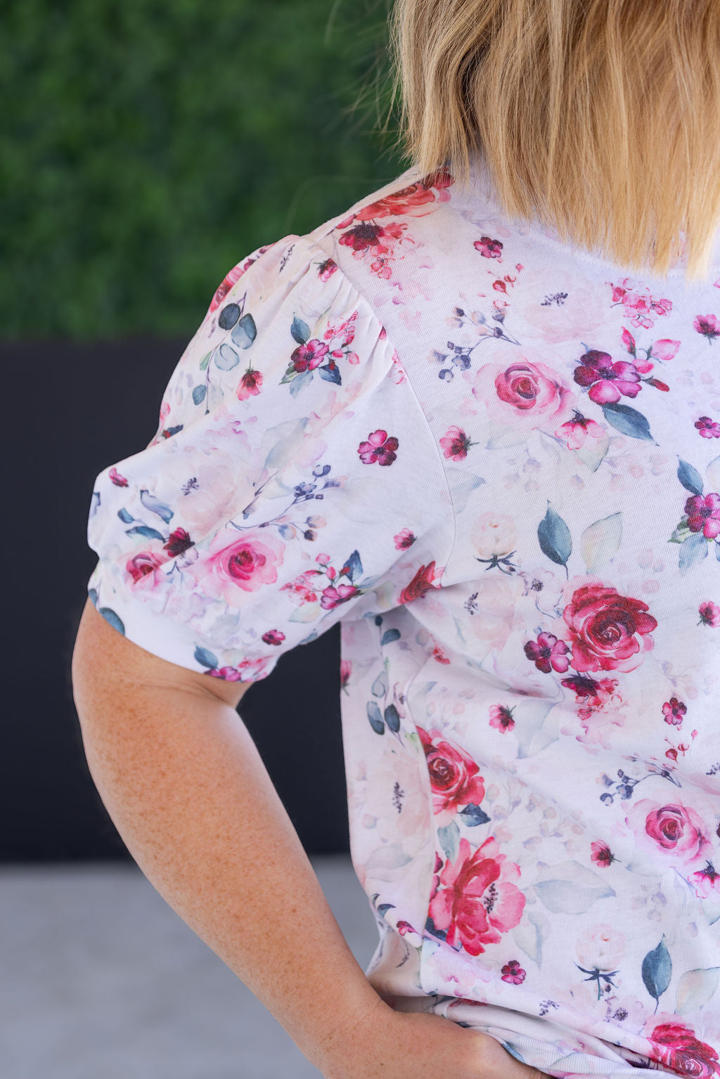 IN STOCK Katie Cozy Top - Pink Bloom FINAL SALE