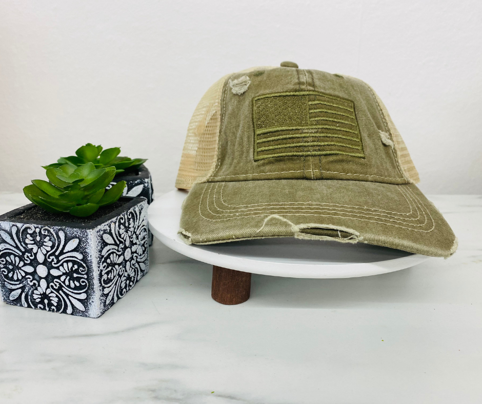 American Flag Hat