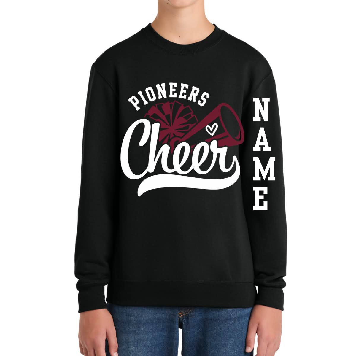 Cheerleading Youth Crewneck