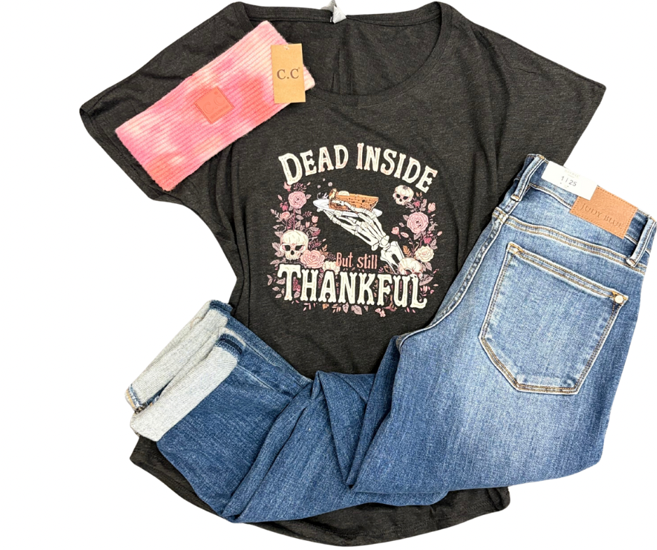 Dead Inside Dolman Tee