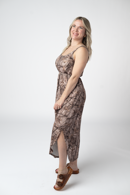IN STOCK Reagan Dress - Camo FINAL SALE