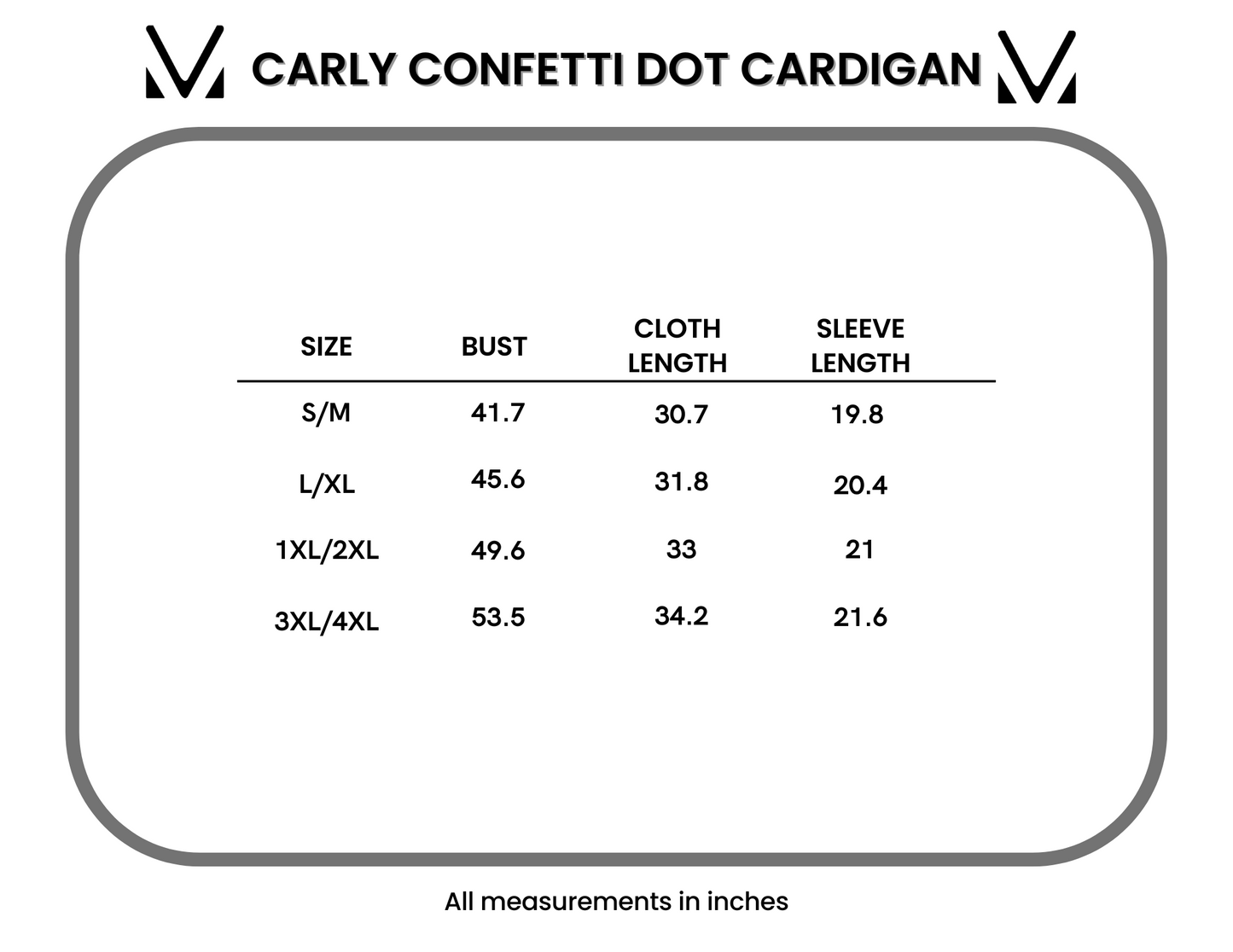 IN STOCK Carly Confetti Dot Cardigan - Aqua Blue FINAL SALE