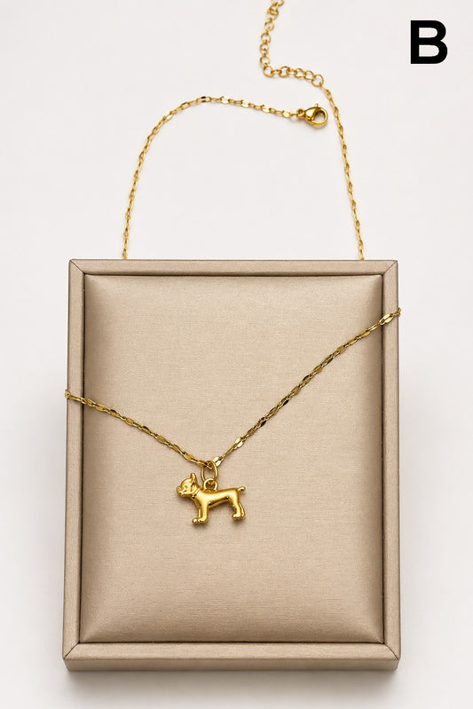 Dog Charm Necklace