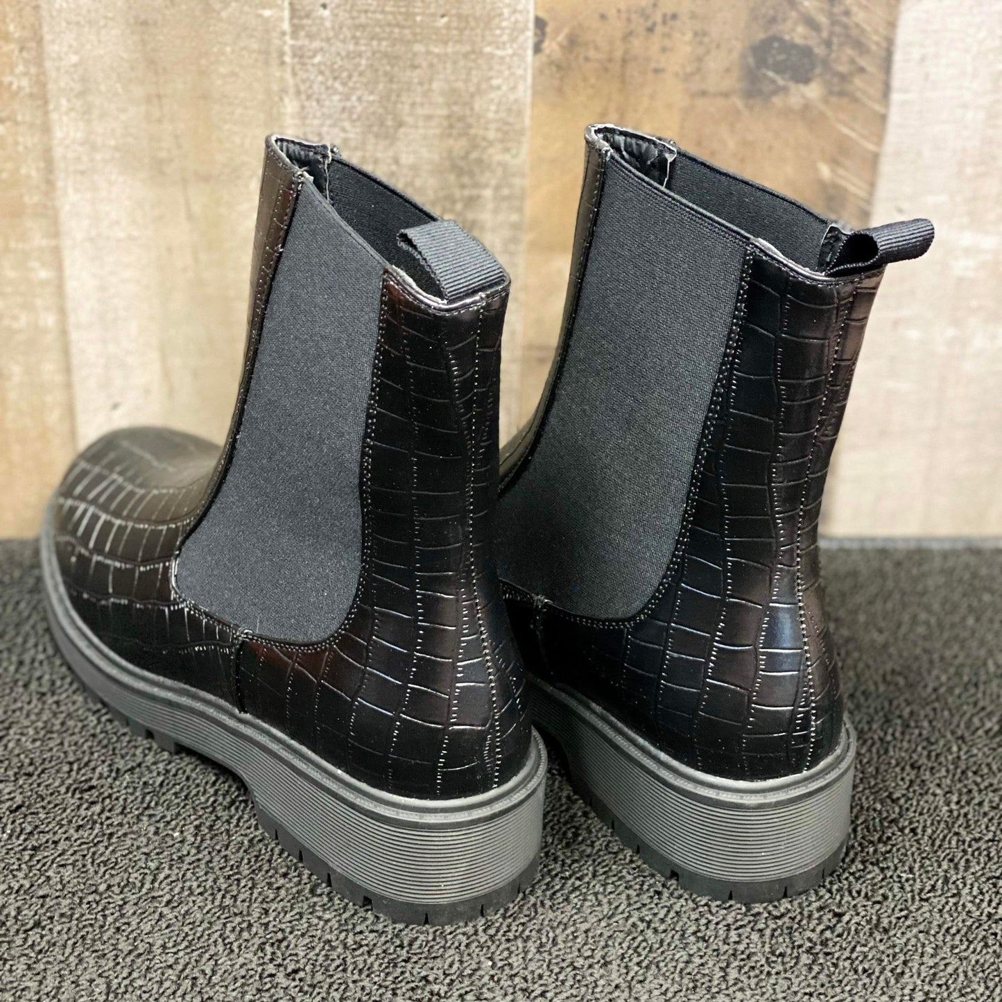 Power Moves in Black Crocodile - Holden Hearts