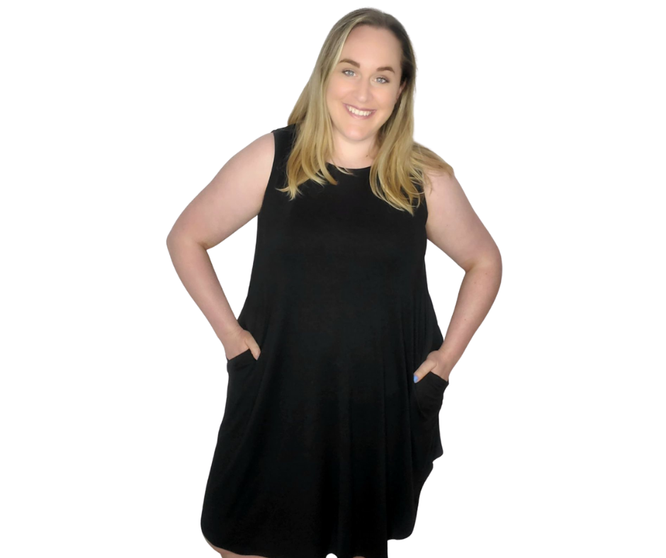 Black Night On the Town Swing Dress - Holden Hearts