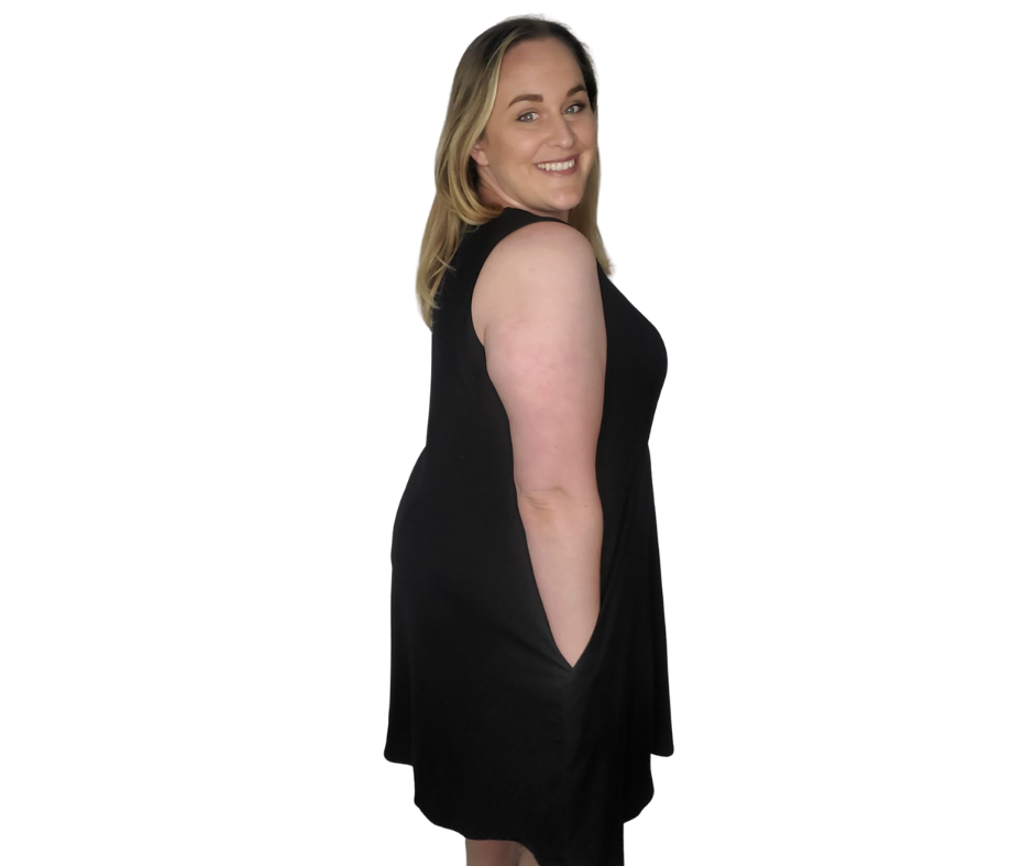 Black Night On the Town Swing Dress - Holden Hearts