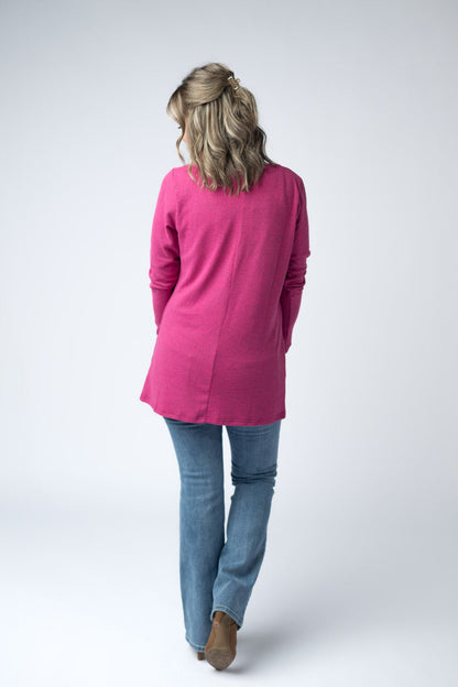 IN STOCK Cori Cardigan - Hot Pink FINAL SALE
