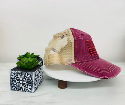 American Flag Hat