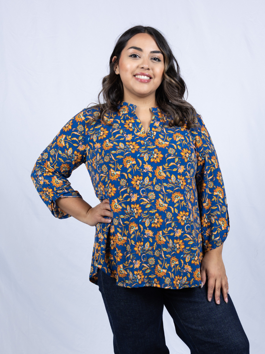 Lizzy 3/4 Sleeve Top