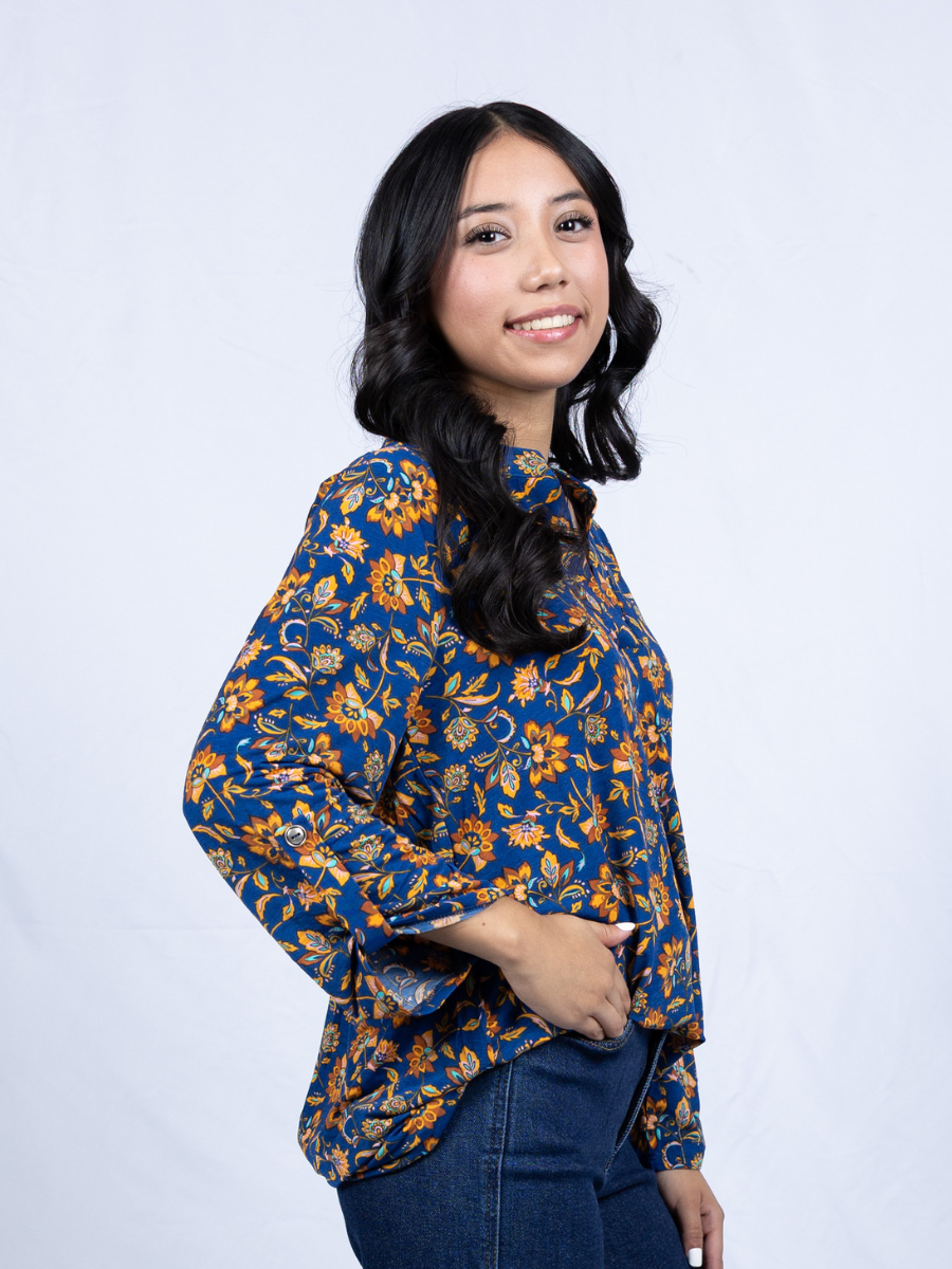 Lizzy 3/4 Sleeve Top