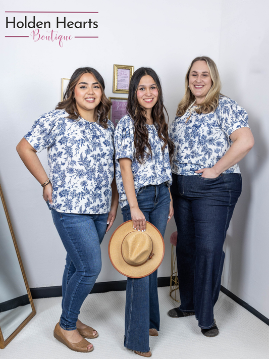 Effortless Elegance Blouse - Holden Hearts