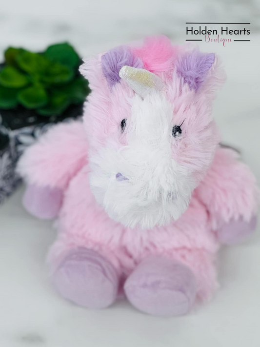 Unicorn Junior Warmies - Holden Hearts