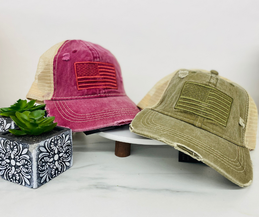 American Flag Hat