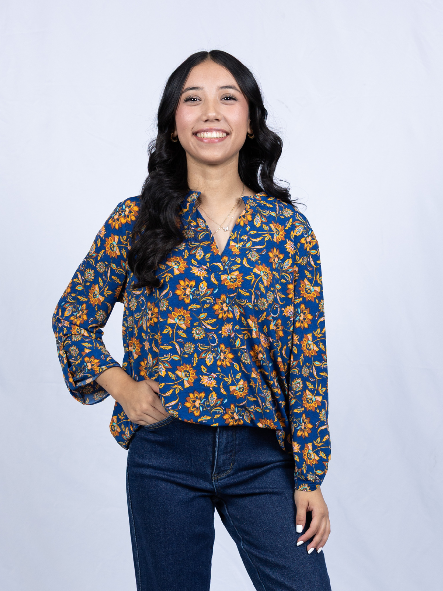 Lizzy 3/4 Sleeve Top