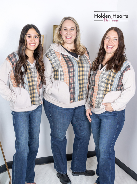 Patchwork Perfection Pullover - Holden Hearts