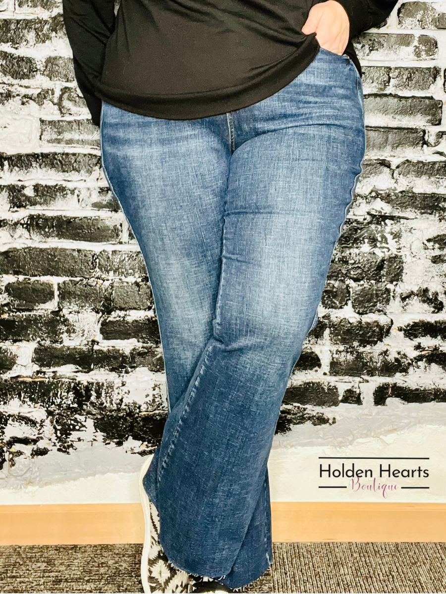 Life Shield Tummy Control Flares - Holden Hearts