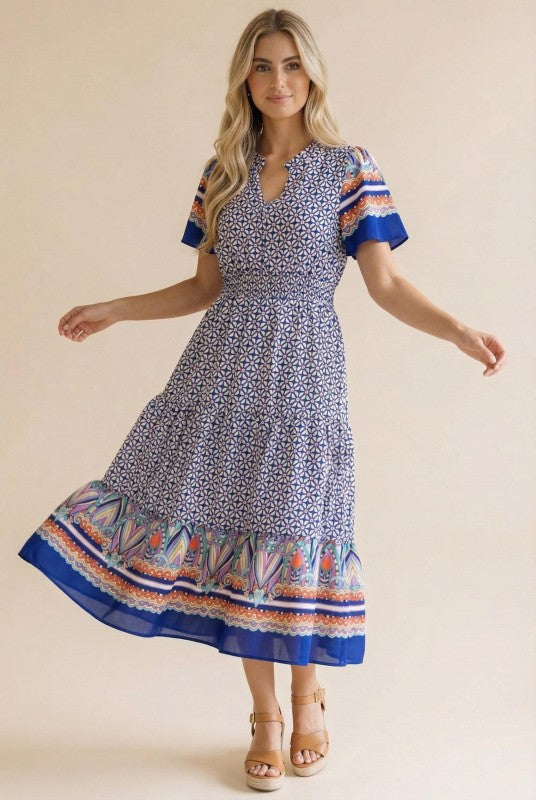 Blue Skies and Boardwalks Dress