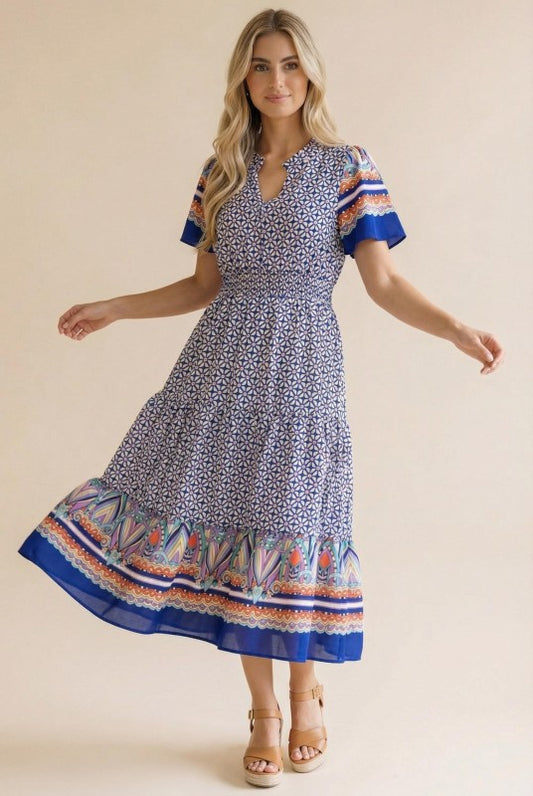 Blue Skies and Boardwalks Dress