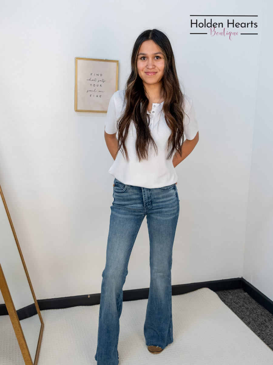 Effortless Flare Jeans - Holden Hearts