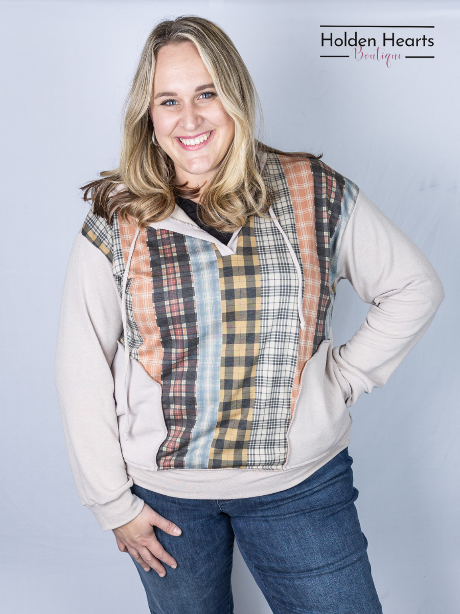 Patchwork Perfection Pullover - Holden Hearts