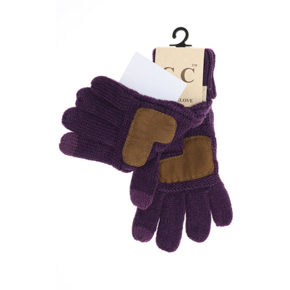 KIDS Solid Cable Knit CC Gloves G20KIDS - Holden Hearts