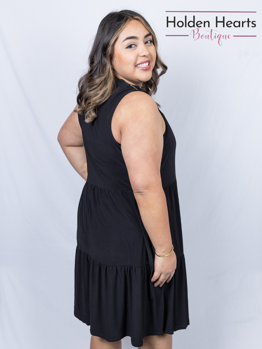 Lizzy Ruffle Dress - Holden Hearts