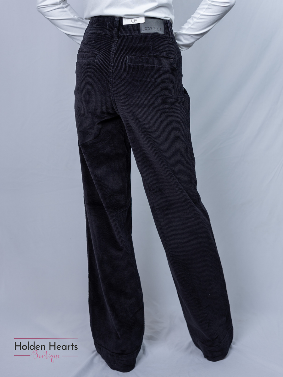 Feeling Luxurious Wide Leg Trousers - Holden Hearts