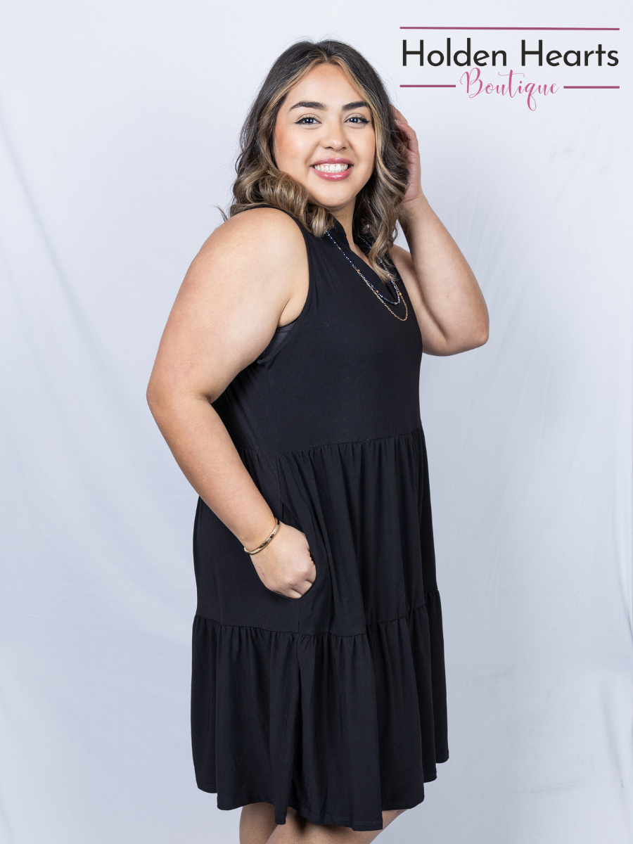 Lizzy Ruffle Dress - Holden Hearts