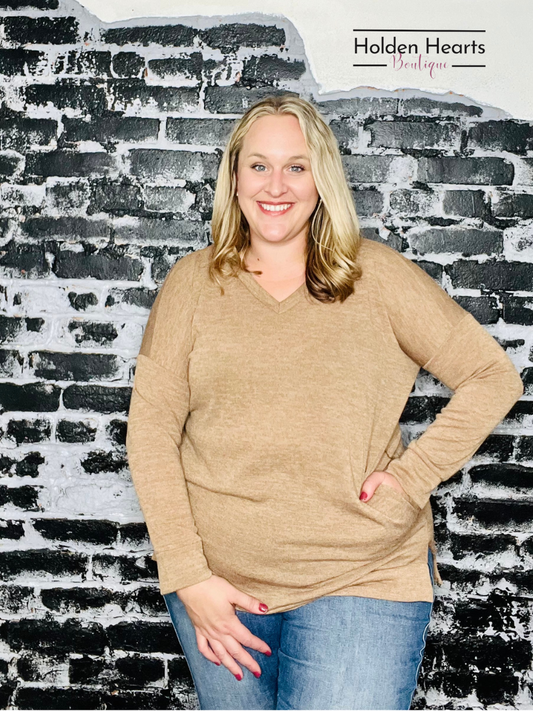 Mocha Classic Comfort Long Sleeve - Holden Hearts