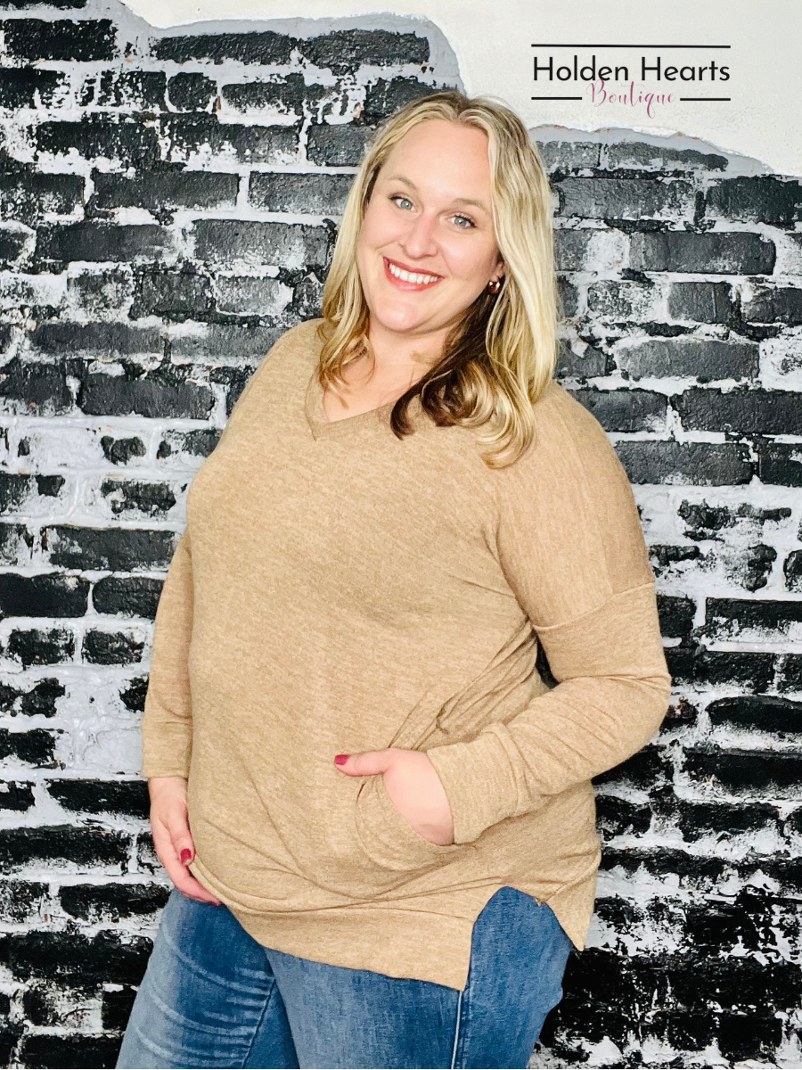 Mocha Classic Comfort Long Sleeve - Holden Hearts
