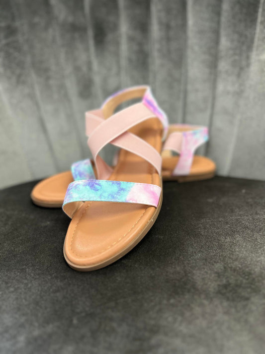 Walking on a Rainbow Sandals - Holden Hearts