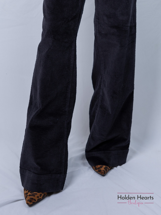 Feeling Luxurious Wide Leg Trousers - Holden Hearts