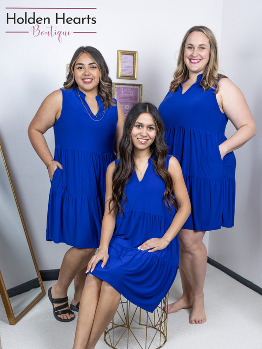 Lizzy Ruffle Dress - Holden Hearts