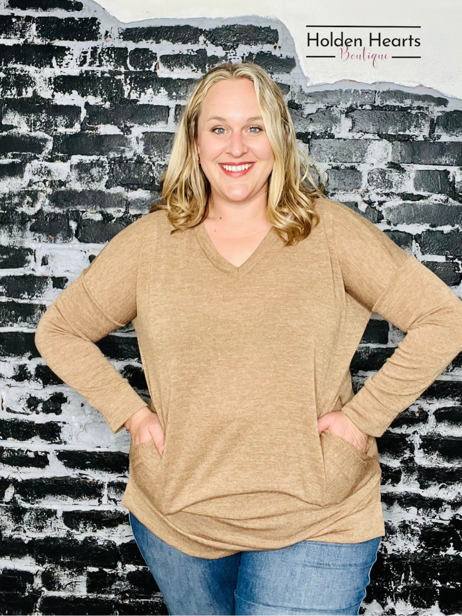 Mocha Classic Comfort Long Sleeve - Holden Hearts