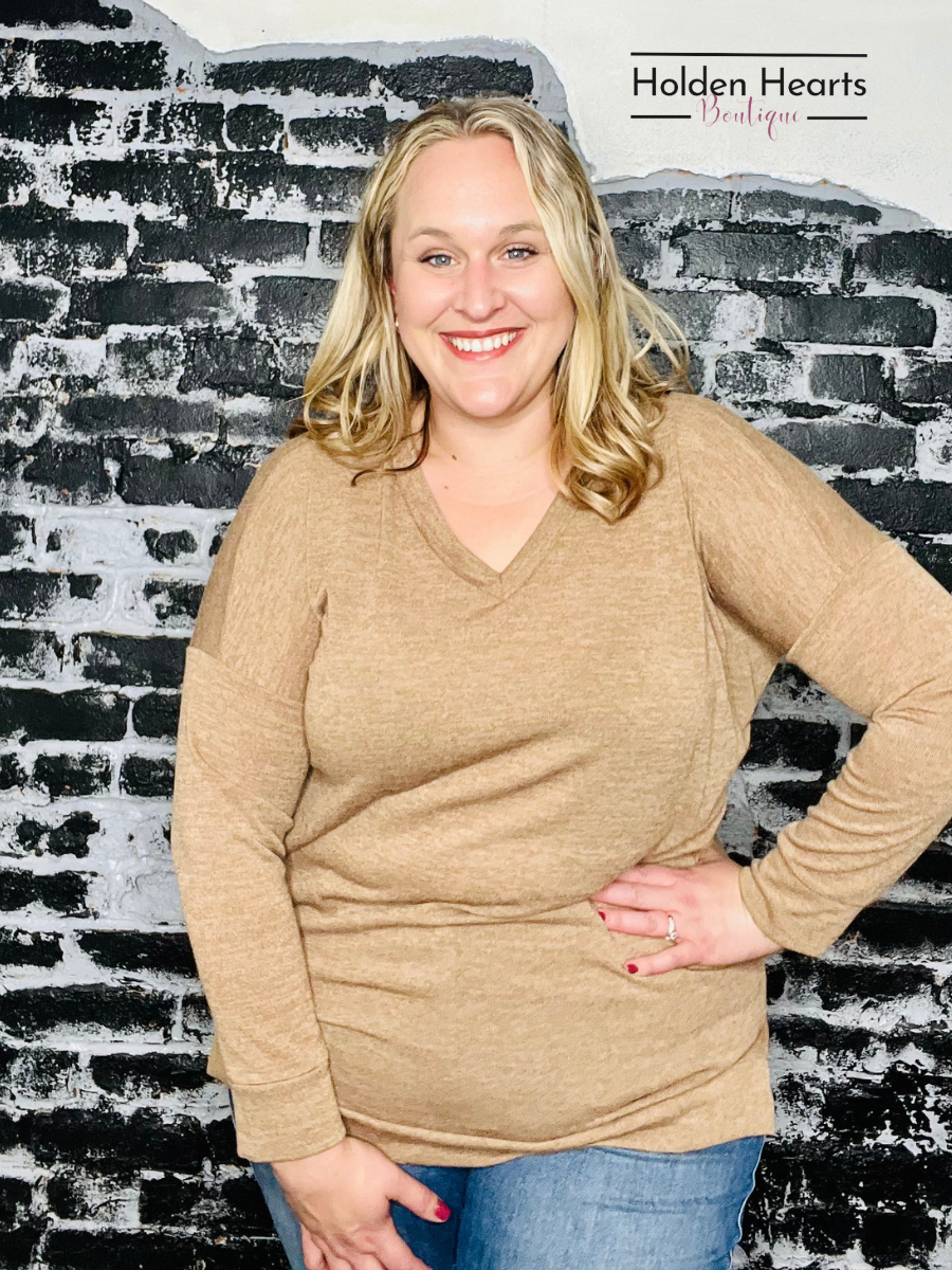 Mocha Classic Comfort Long Sleeve - Holden Hearts