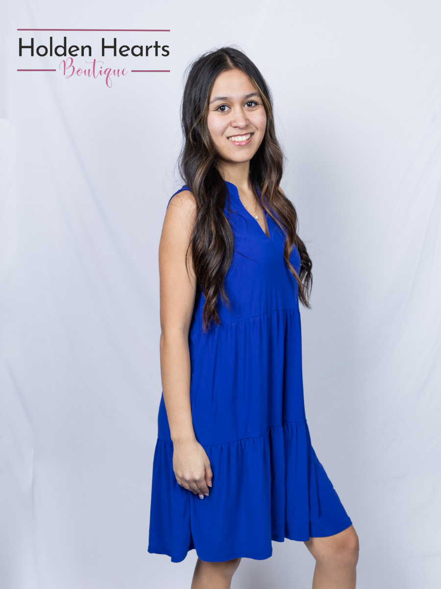 Lizzy Ruffle Dress - Holden Hearts