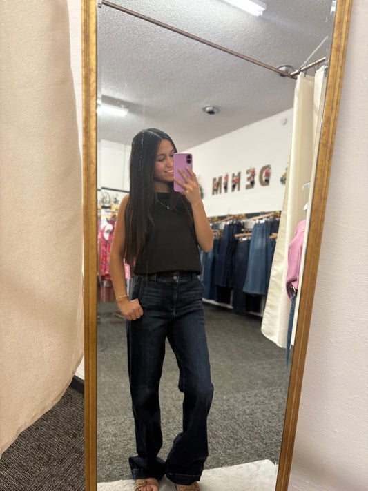 Down Town Darling Wide Leg Jeans