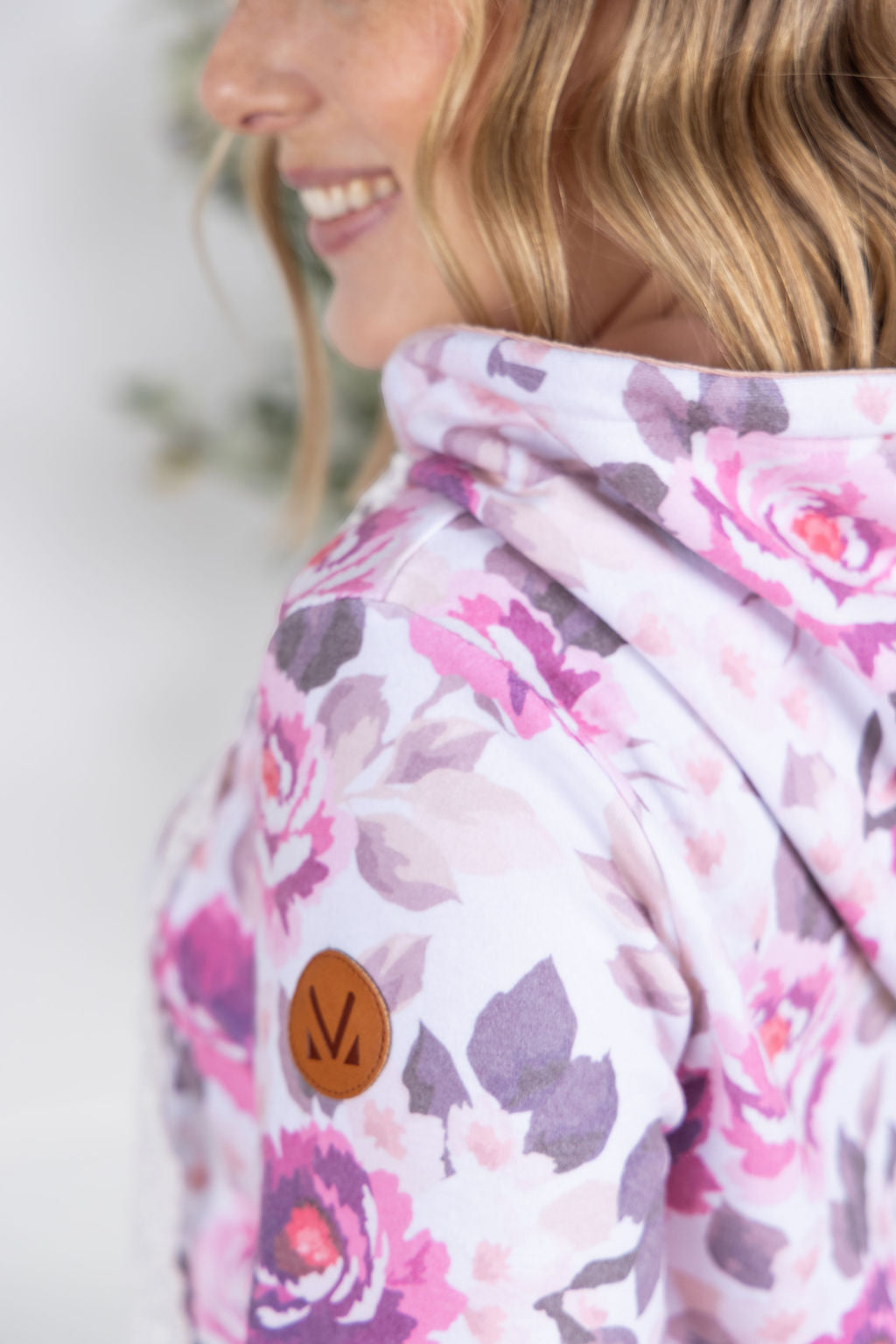 IN STOCK Hailey Pullover Hoodie - Pink Blossom FINAL SALE