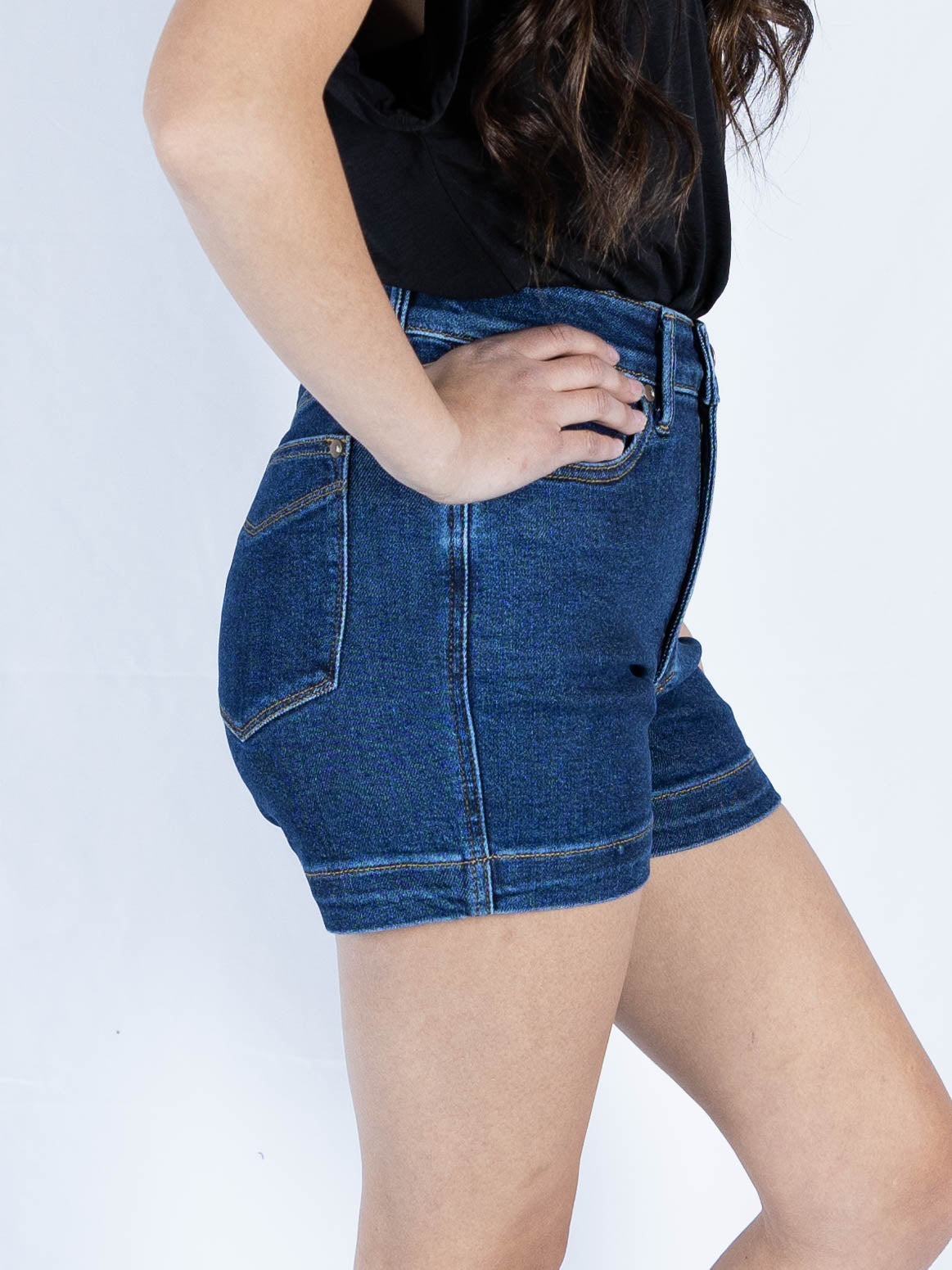 Shoot Your Shot Shorts Judy Blue - Holden Hearts